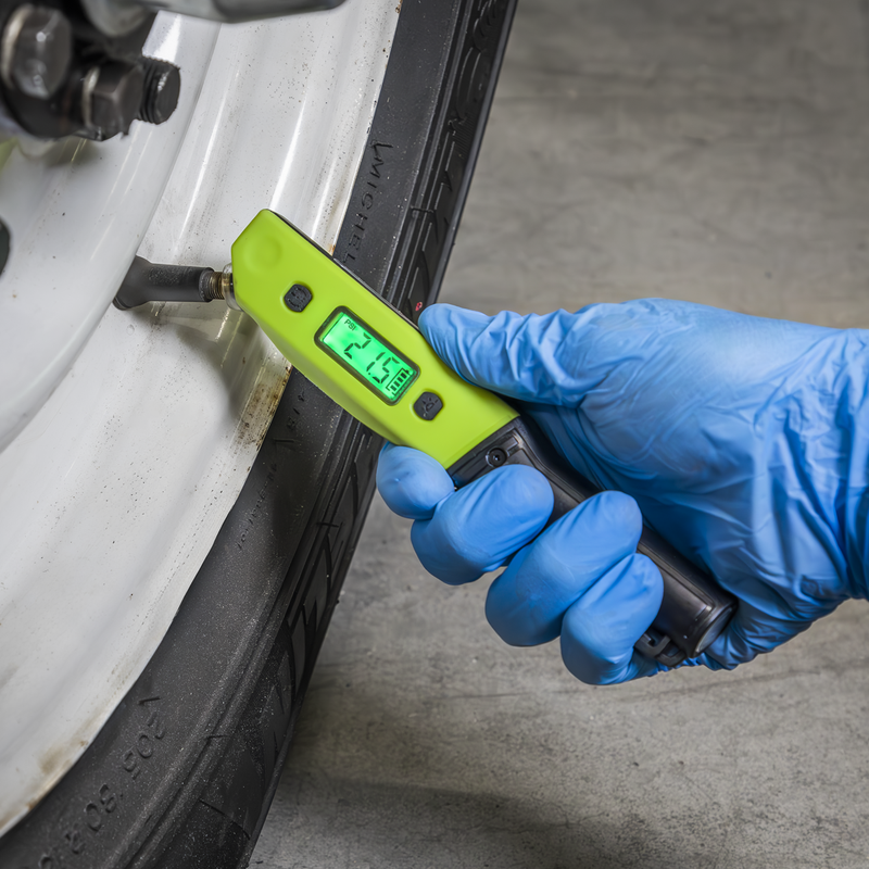 Sealey 2-in-1 Tyre Pressure Gauge & Pen Light TSTPL01