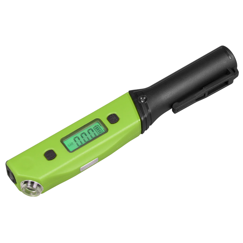 Sealey 2-in-1 Tyre Pressure Gauge & Pen Light TSTPL01