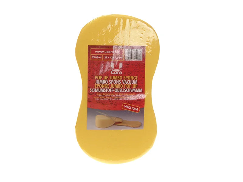 U-Care Pop-up Jumbo Sponge - Vacuum Packed - X 108U4