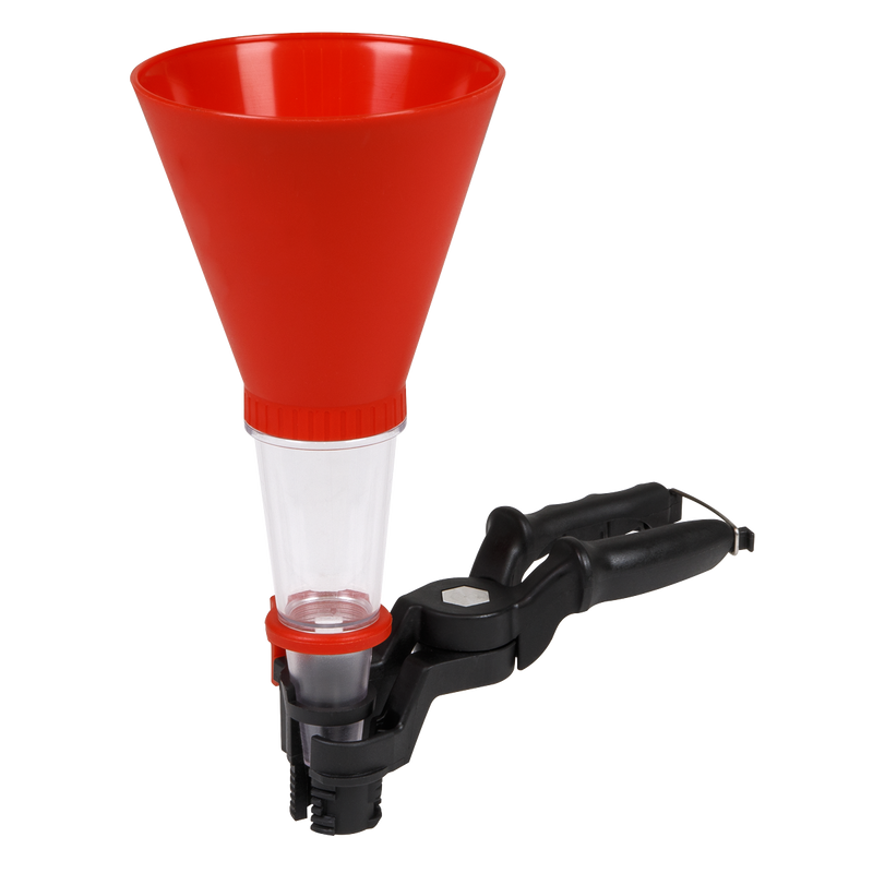 Sealey Universal Oil Funnel 2 Piece 124mm Diameter