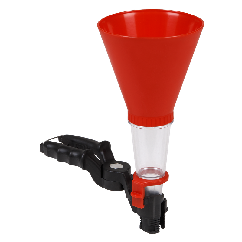Sealey Universal Oil Funnel 2 Piece 124mm Diameter