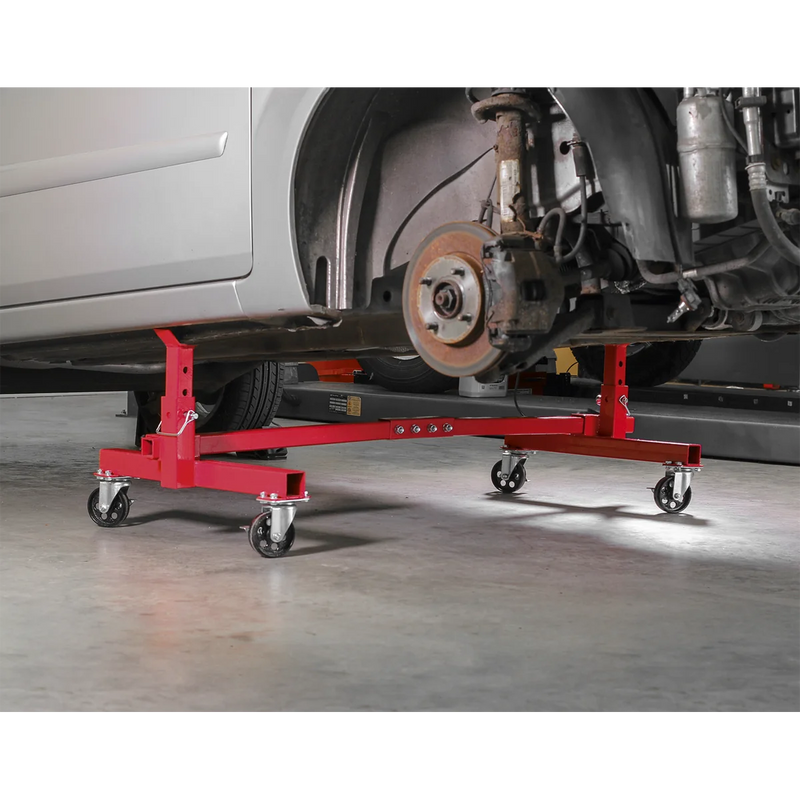 Sealey Adjustable Vehicle Moving Dolly 900kg Capacity VMD001