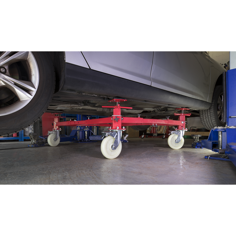 Sealey Adjustable Vehicle Moving Dolly 900kg Capacity VMD002
