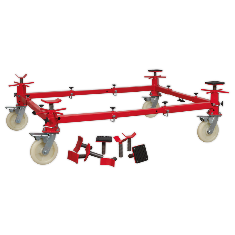 Sealey Adjustable Vehicle Moving Dolly 900kg Capacity VMD002