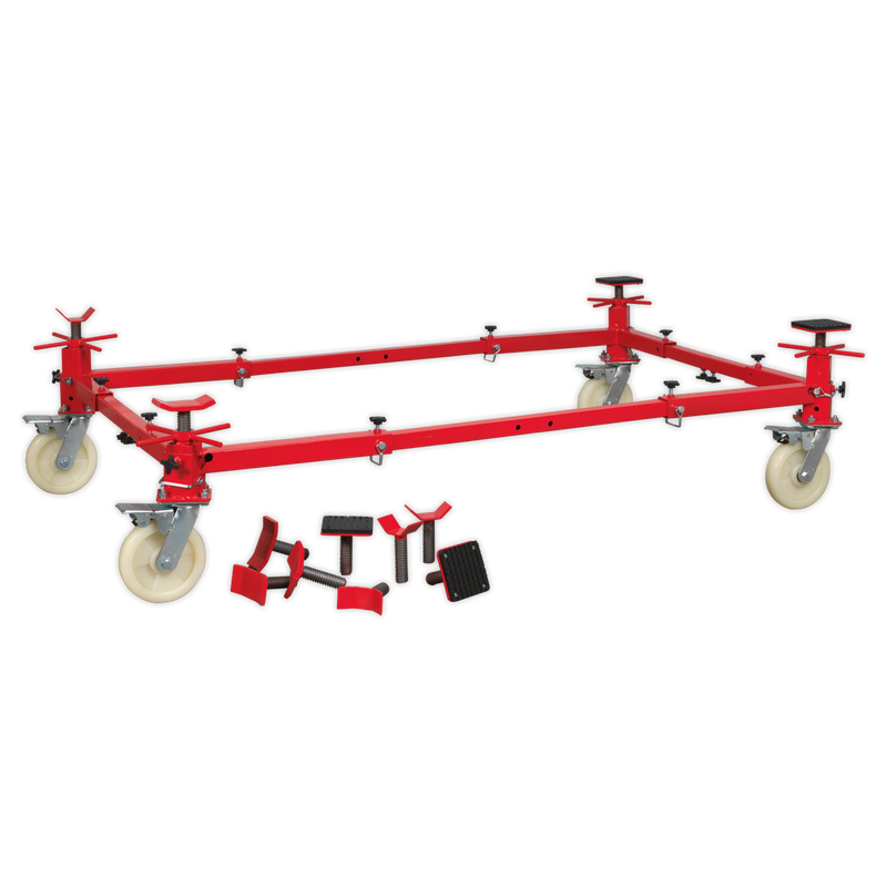 Sealey Adjustable Vehicle Moving Dolly 900kg Capacity VMD002