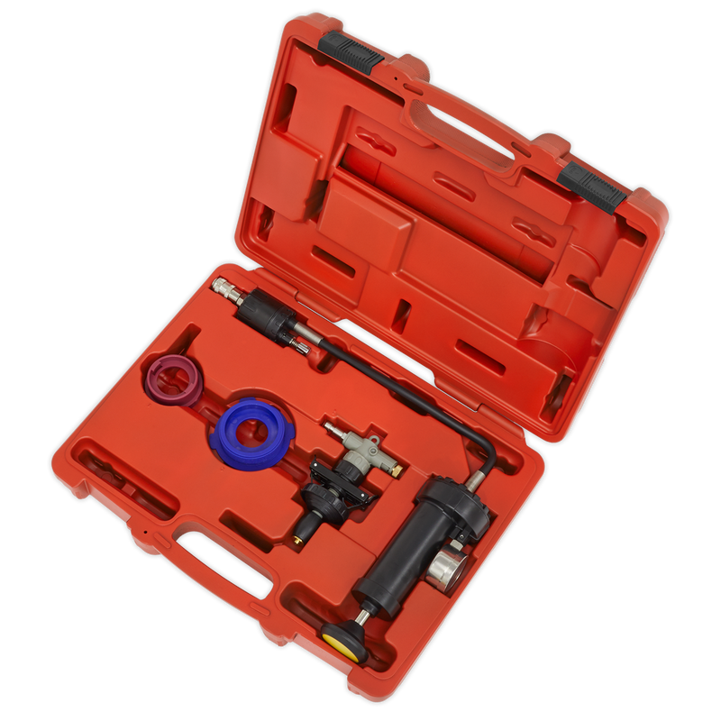 Sealey Cooling System Pressure Test Kit VS0012 4 Piece