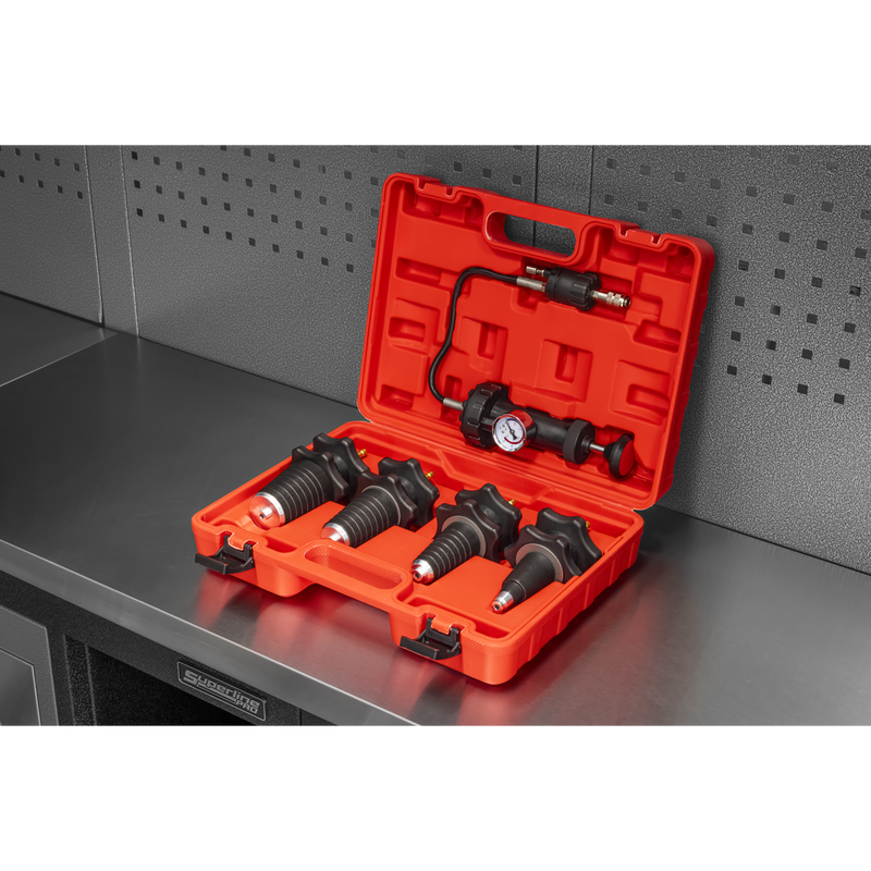Sealey Cooling System Pressure Test Kit VS0033 5 Piece