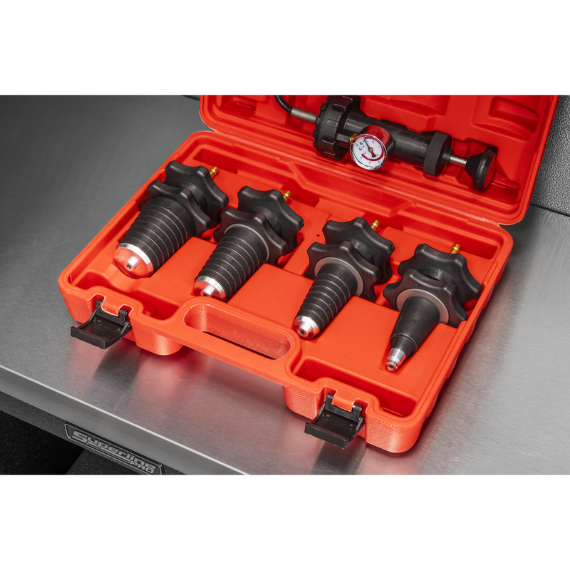Sealey Cooling System Pressure Test Kit VS0033 5 Piece