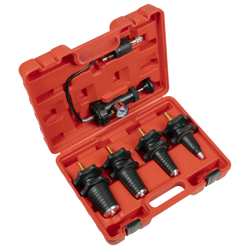Sealey Cooling System Pressure Test Kit VS0033 5 Piece