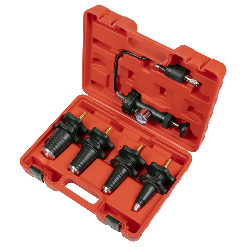 Sealey Cooling System Pressure Test Kit VS0033 5 Piece