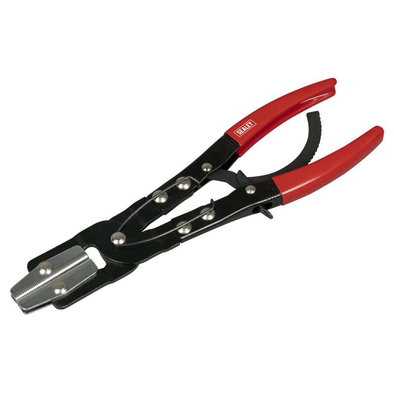 Sealey Ratchet Hose Clamp Pliers 210mm Heavy-Duty Tool