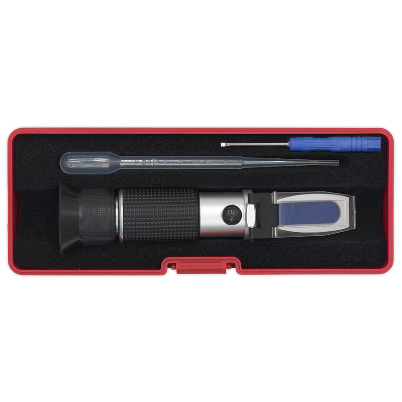 Sealey Refractometer VS0052 for Antifreeze & Battery Fluid
