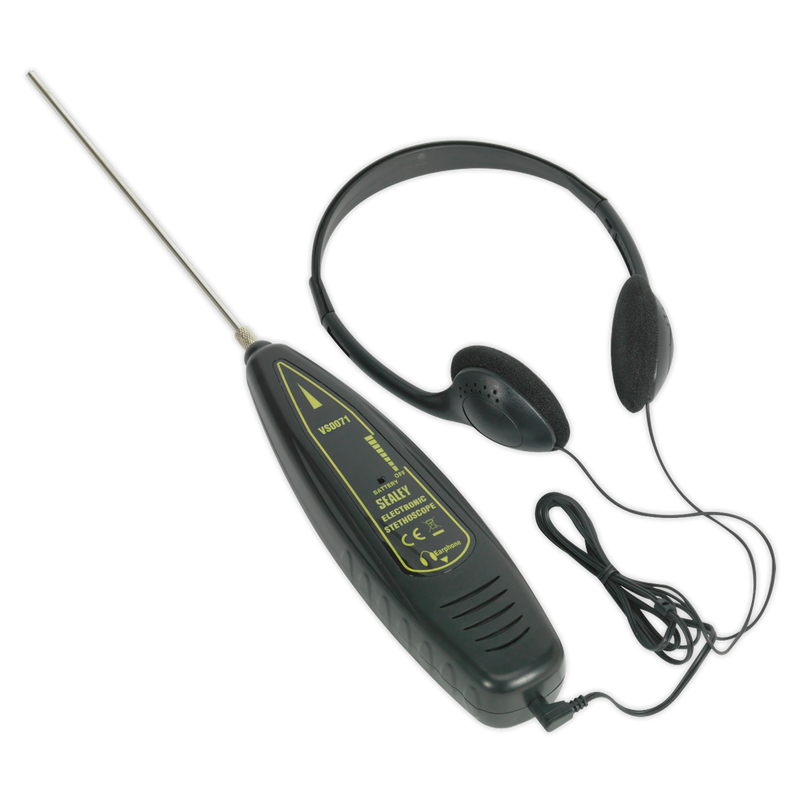 Sealey Electronic Stethoscope VS0071 9V Battery Operated