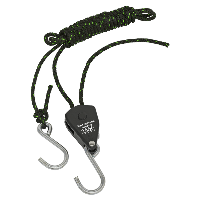 Sealey Ratchet Parts Hanger 2m with S-Shaped Hooks - Pack of 2
