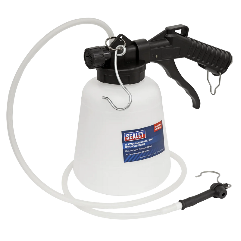 Sealey Brake & Clutch Bleeder Vacuum VS020 1L