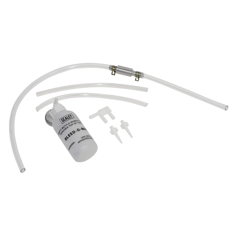 Sealey Brake Bleeder Set VS02011 with 100ml Collection Bottle
