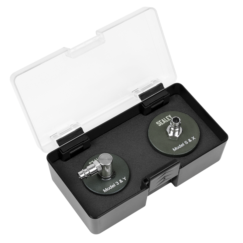 Sealey Brake Pressure Bleeder Cap Set for Tesla Models 0.54kg