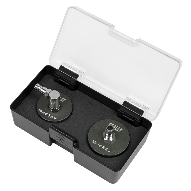 Sealey Brake Pressure Bleeder Cap Set for Tesla Models 0.54kg