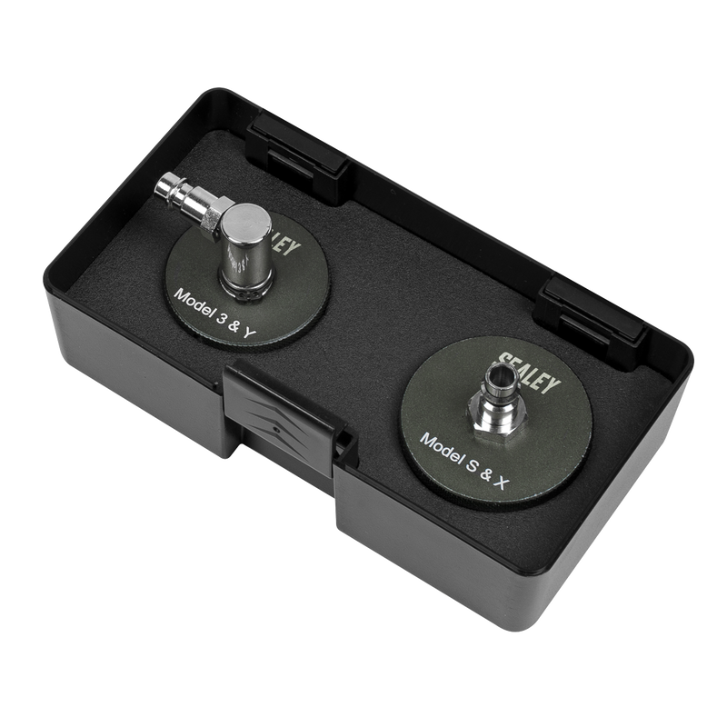 Sealey Brake Pressure Bleeder Cap Set for Tesla Models 0.54kg