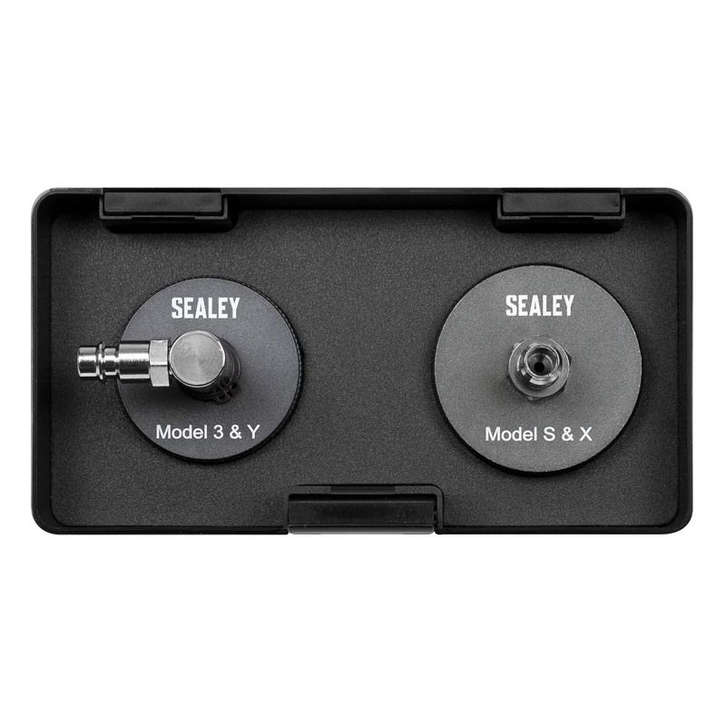 Sealey Brake Pressure Bleeder Cap Set for Tesla Models 0.54kg