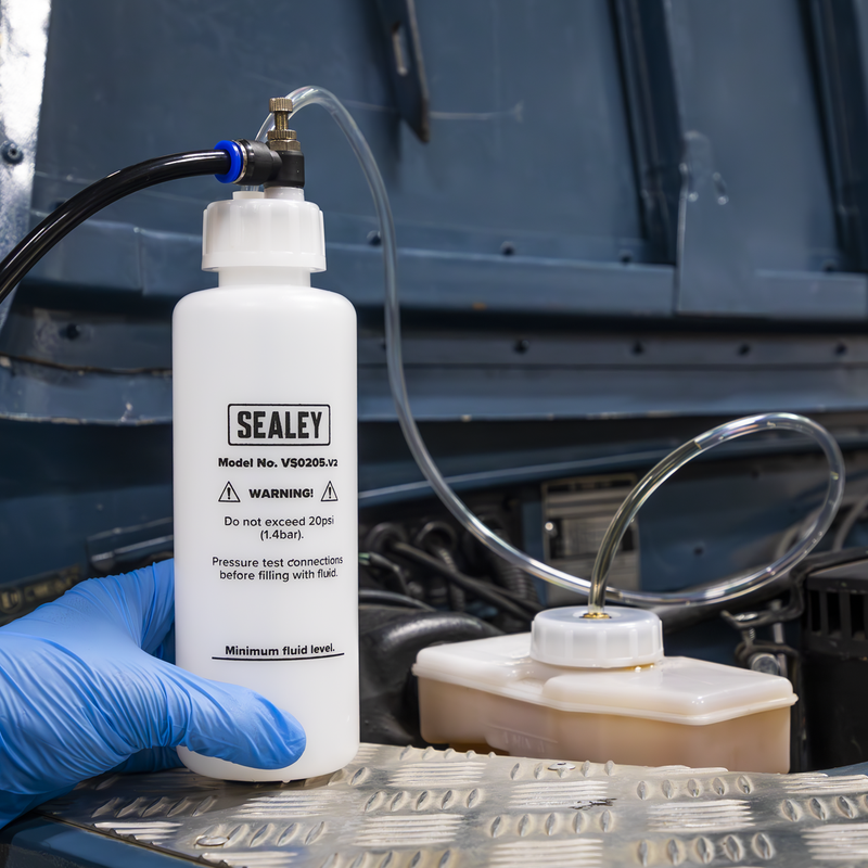 Sealey Automatic Brake & Clutch Bleeder 500ml VS0205