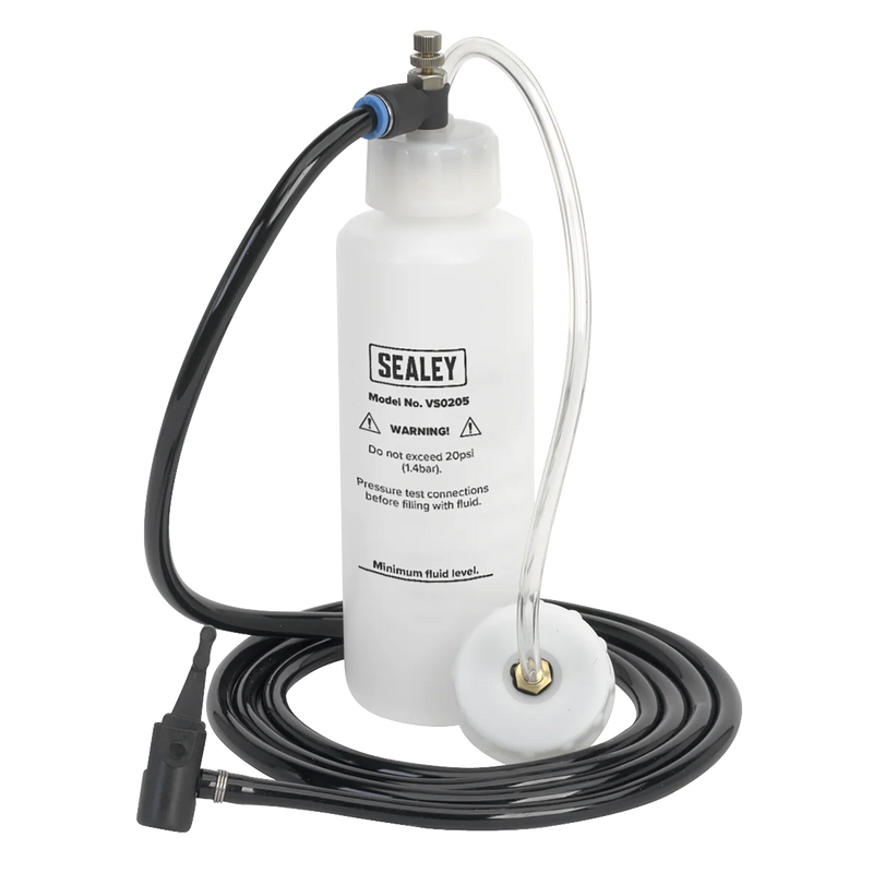Sealey Automatic Brake & Clutch Bleeder 500ml VS0205