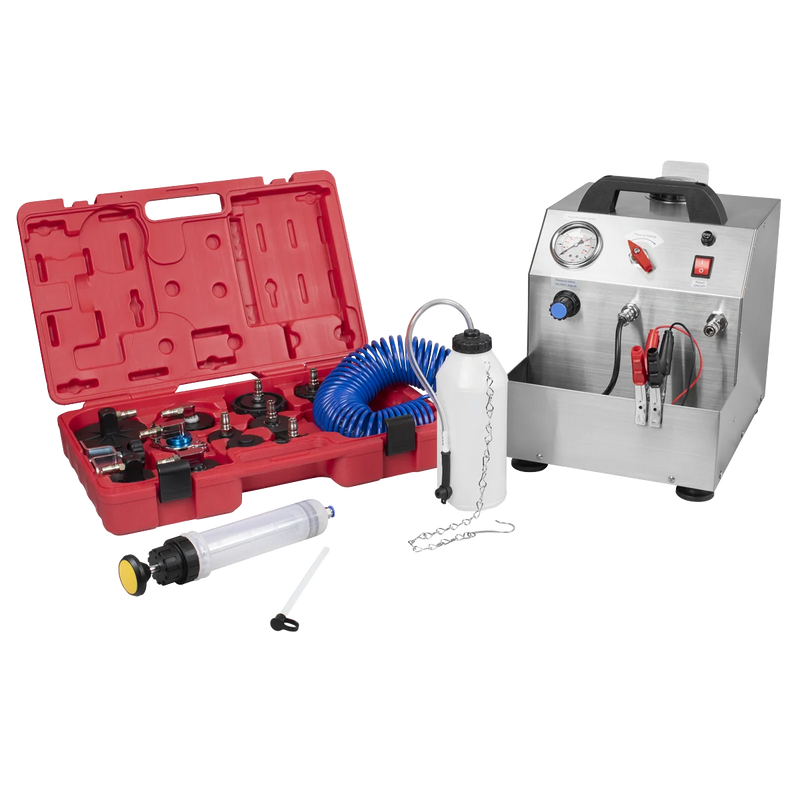 Sealey Brake & Clutch Pressure Bleeder Kit 12V 2L Capacity