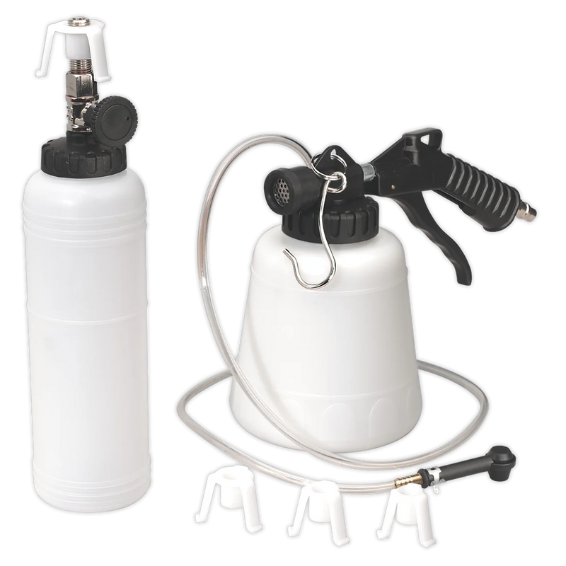 Sealey Pneumatic Vacuum Brake & Clutch Bleeder 1L Air Supply