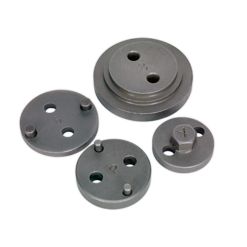 Sealey Brake Piston Wind-Back Tool Kit 5 Piece VS0211
