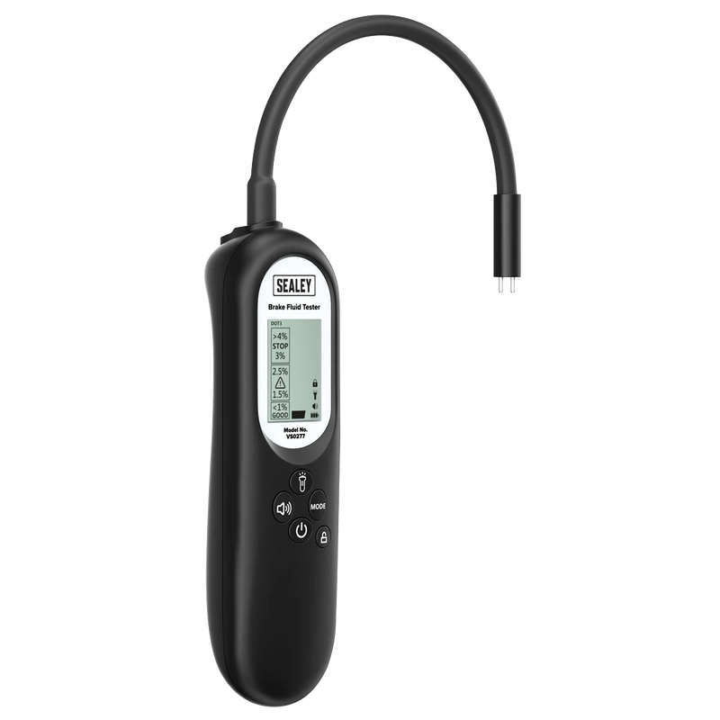 Sealey Brake Fluid Tester VS0277 Long Neck Design