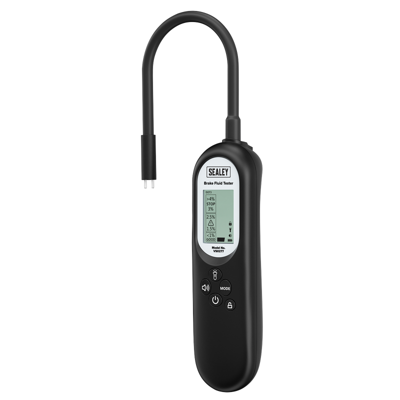 Sealey Brake Fluid Tester VS0277 Long Neck Design