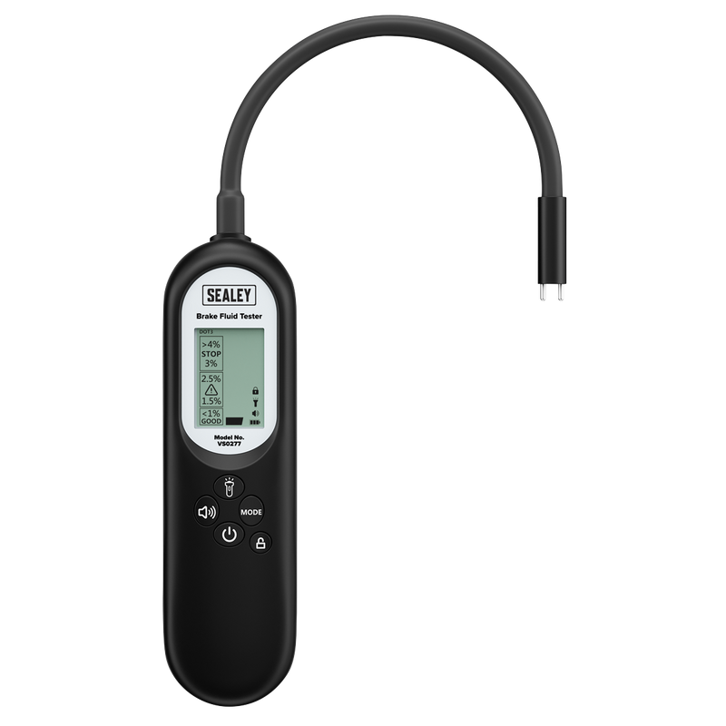 Sealey Brake Fluid Tester VS0277 Long Neck Design