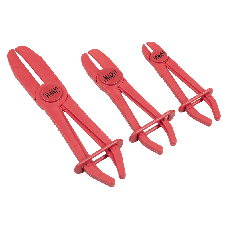 Sealey Composite Hose Pinch Tool Set 3 Piece - Max Jaw Opening 67mm
