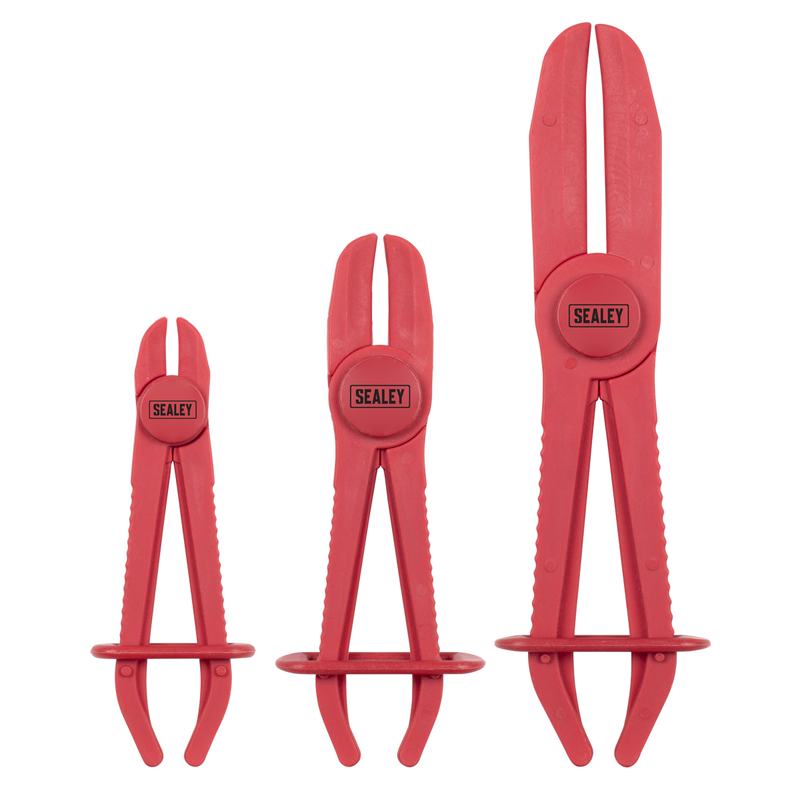 Sealey Composite Hose Pinch Tool Set 3 Piece - Max Jaw Opening 67mm