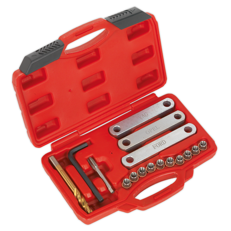 Sealey Brake Caliper Thread Repair Kit VS0462 M9 x 1.25mm