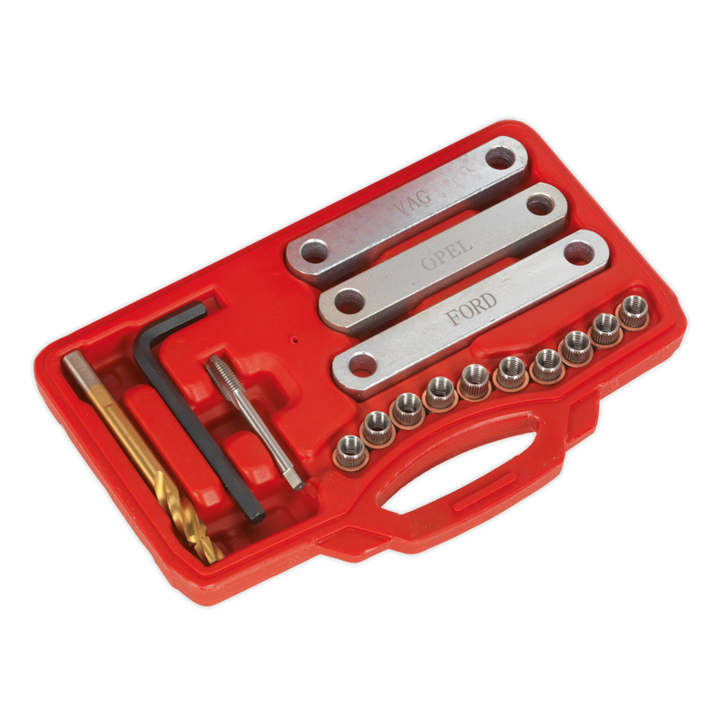 Sealey Brake Caliper Thread Repair Kit VS0462 M9 x 1.25mm