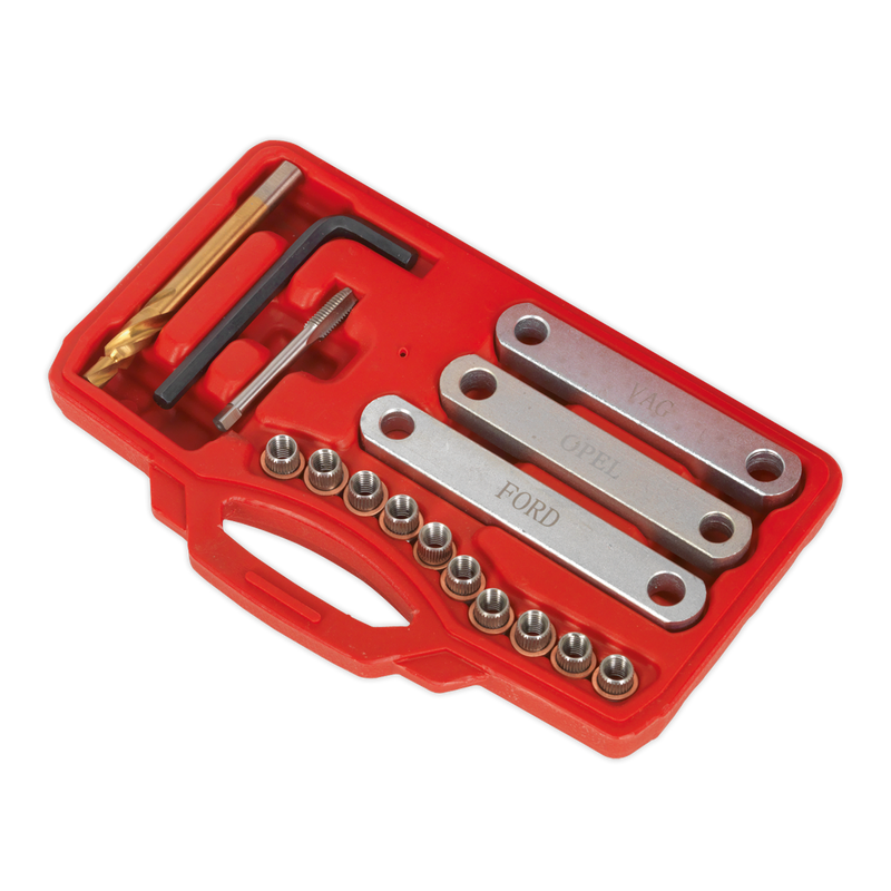 Sealey Brake Caliper Thread Repair Kit VS0462 M9 x 1.25mm