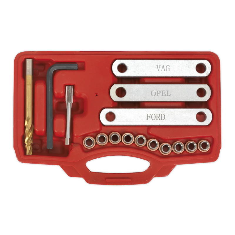 Sealey Brake Caliper Thread Repair Kit VS0462 M9 x 1.25mm
