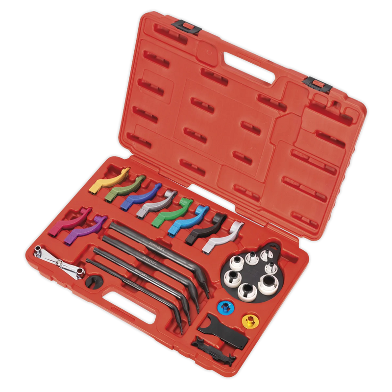 Sealey Fuel & Air Conditioning Disconnection Tool Kit 27 Piece VS0557