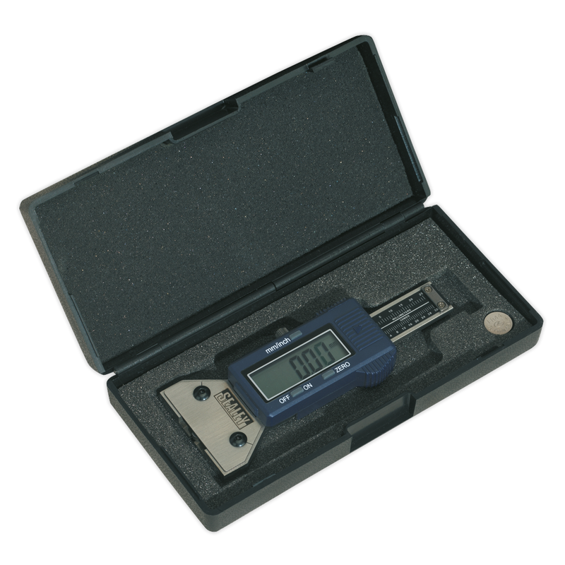 Sealey Digital Tyre Tread Depth Gauge VS0560 0-25mm