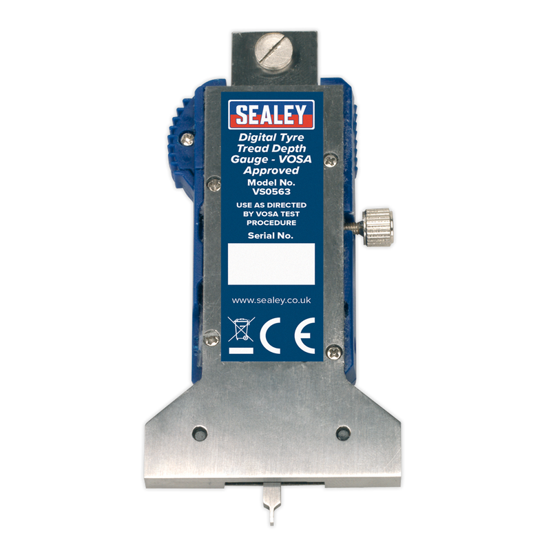 Sealey Digital Tyre Tread Depth Gauge VS0563 ±0.01mm Accuracy