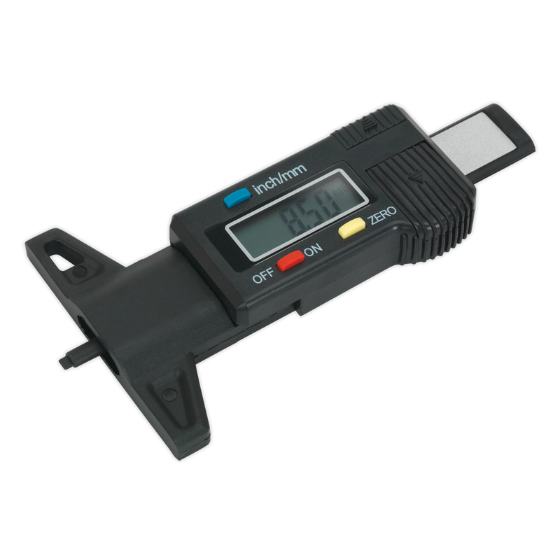 Sealey Digital Tyre Tread Depth Gauge VS0564 0-25mm