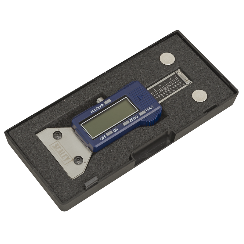 Sealey Digital Tyre Tread Depth Gauge VS0565 0-25mm