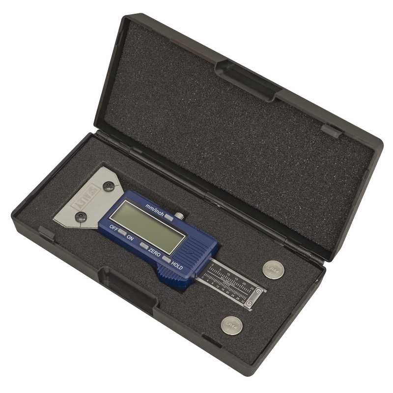 Sealey Digital Tyre Tread Depth Gauge VS0565 0-25mm