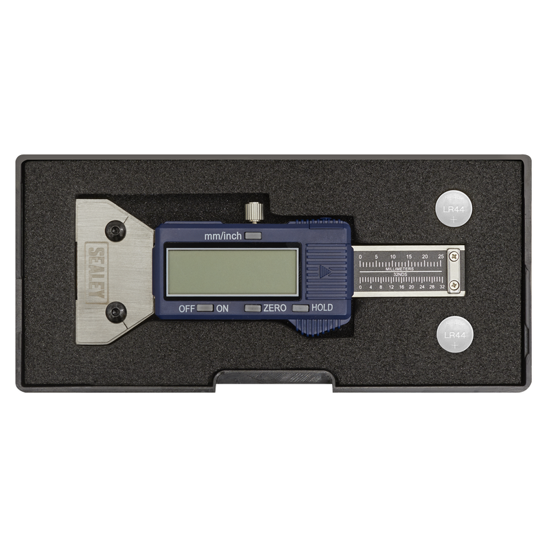 Sealey Digital Tyre Tread Depth Gauge VS0565 0-25mm