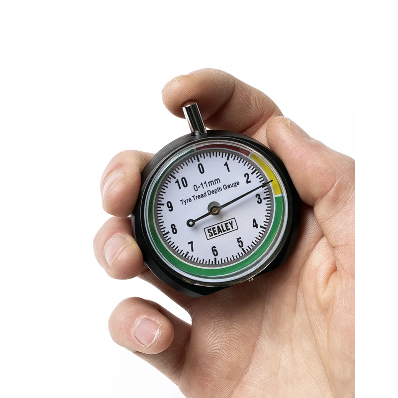 Sealey Pocket Tyre Tread Depth Gauge 0-11mm VS0568