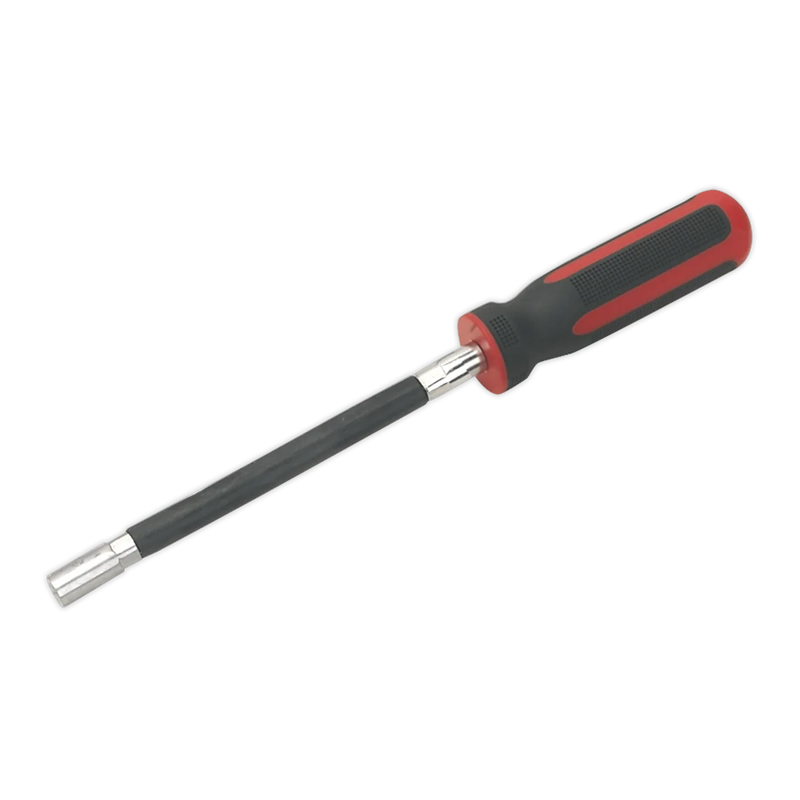 Sealey Premier Flexible Hose Clip Nut Driver 7mm 260mm Length