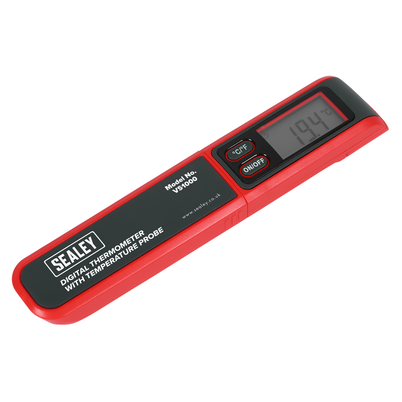 Sealey Digital Thermometer VS1000 - Temperature Range -50°C to 270°C