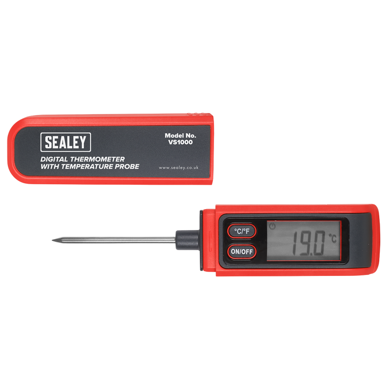 Sealey Digital Thermometer VS1000 - Temperature Range -50°C to 270°C