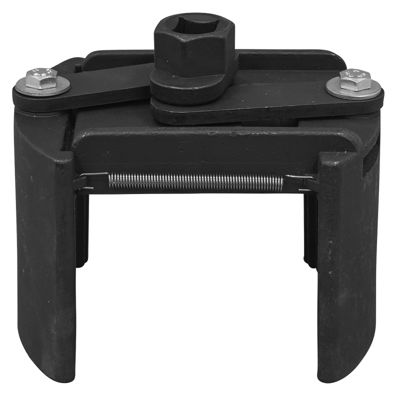 Sealey Adjustable Oil Filter Wrench 100-140mm Capacity